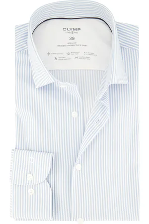 Olymp Overhemd slim fit gestreept
