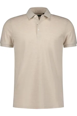 New Zealand Poloshirt Colin gemeleerd normale fit