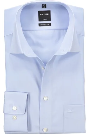 Olymp Overhemd ml 7 Luxor Modern Fit normale fit uni