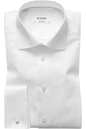 Eton Dress overhemd dubbel manchet Contemporary