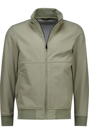 Airforce Softshell jas olijfgroen normale fit polyester