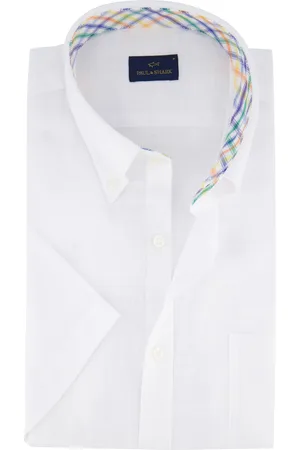 Paul &amp; Shark Korte mouw overhemd button-down