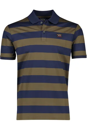 Paul &amp; Shark Polo gestreept groen