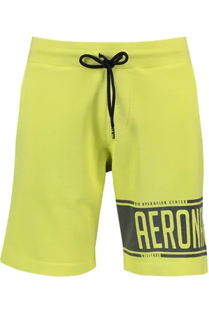 Aeronautica Militare Neon short met opdruk