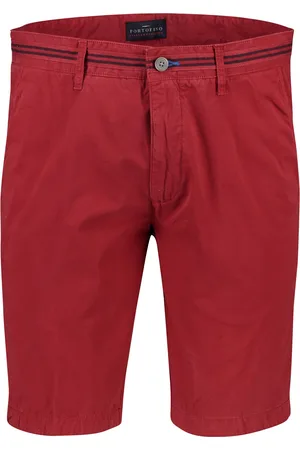 Portofino Bermuda slim fit katoen Amalfi