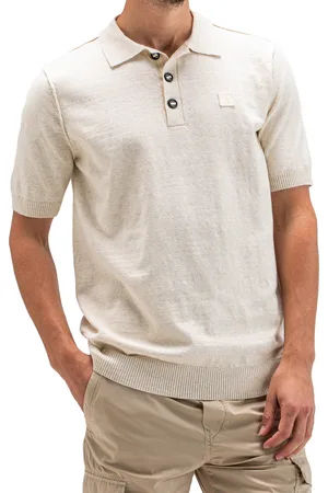 Butcher of Blue Polo normale fit Clifden korte mouw katoen