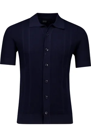 Butcher of Blue Ripley knit overshirt met knopen