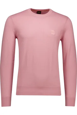 HUGO BOSS Boss Orange Kanovano trui effen katoen normale fit