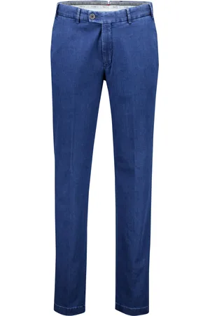 Hiltl Parma contemporary fit pantalon katoen denim