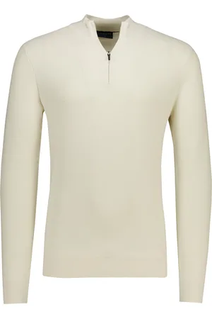 Cavallaro Napoli Napoli Pulciano half zip trui off white
