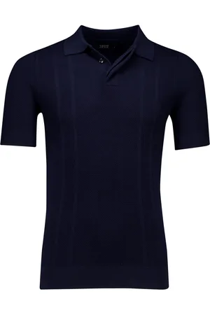 Butcher of Blue Ripley knit polo effen