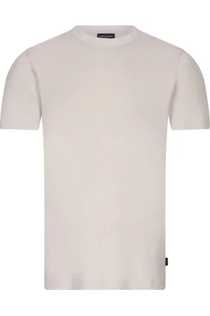 Cavallaro Napoli Bruno t-shirt effen slim fit katoen