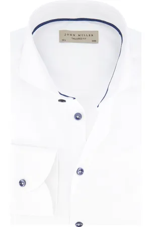 john miller Strijkvrij overhemd katoen Tailored Fit