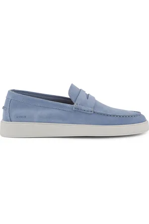 Blackstone Instappers leer suede