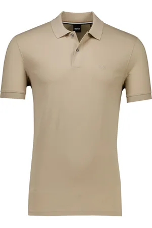 HUGO BOSS BOSS polo korte mouw effen Pallas katoen
