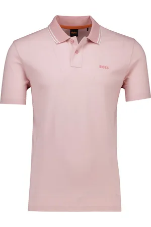HUGO BOSS BOSS polo korte mouw effen PeoxfordNew katoen