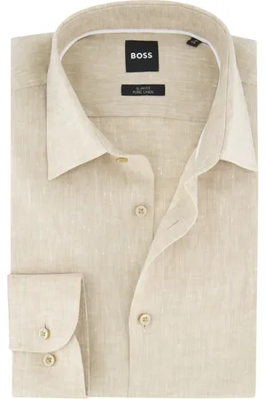 HUGO BOSS BOSS overhemd Slim Fit semi-wide collar