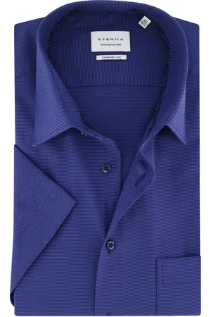 ETERNA Comfort Fit overhemd semi-wide collar