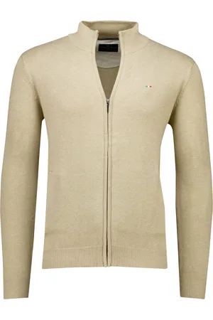 Portofino Vest katoen gemeleerd normale fit