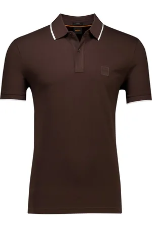 HUGO BOSS Orange Passertip poloshirt korte mouw