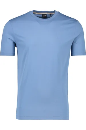 HUGO BOSS Boss Black Thompson blauw t-shirt katoen ronde hals