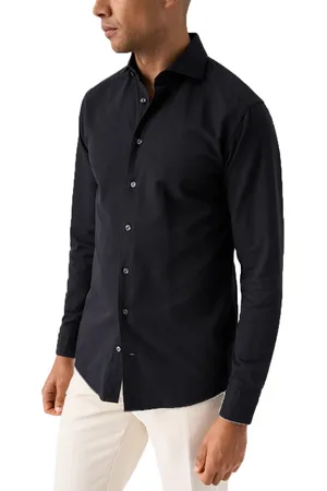 Eton Overhemd effen Derim Twill