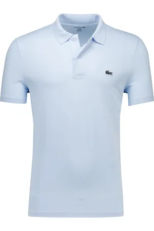 Lacoste Polo effen pique 2-knoops normale fit