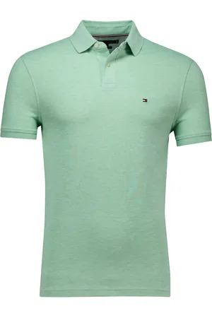 Tommy Hilfiger Polo mintgroen normale fit katoen