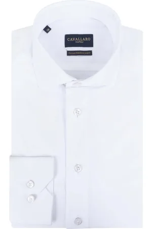 Cavallaro Napoli Overhemd Tanisco mouwlengte 7 slim fit