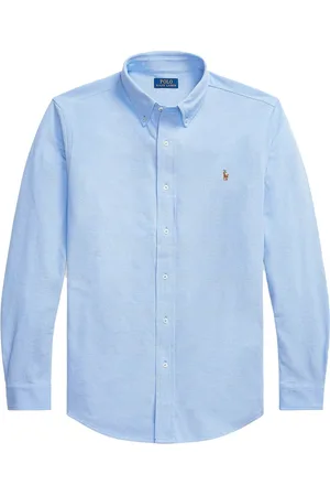 Ralph Lauren Big&Tall knitted oxford overhemd