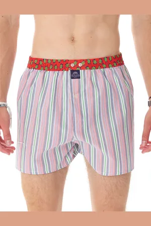 McAlson Boxershort gestreept met print