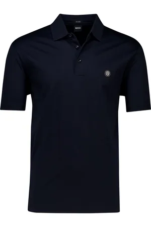 HUGO BOSS Boss Black Polo korte mouw effen normale fit