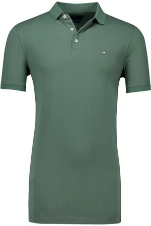 Portofino 3 knoops polo extra lang effen normale fit