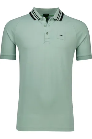 HUGO BOSS Green Paddy Rib polo regular fit