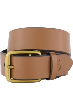 Ralph Lauren Riem leer effen