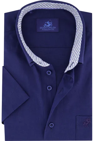 Eden Valley Overhemd regular fit korte mouw