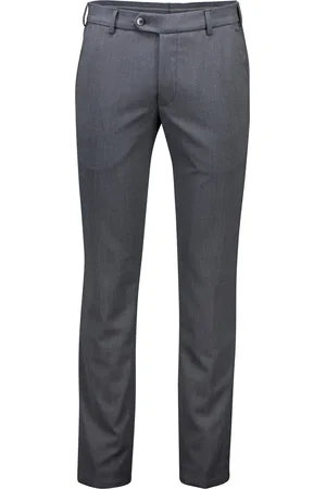 Meyer Bonn Pantalon wol flatfront polyester