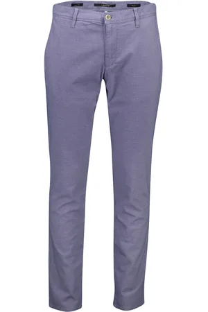 Alberto Pantalon Slim Fit katoen