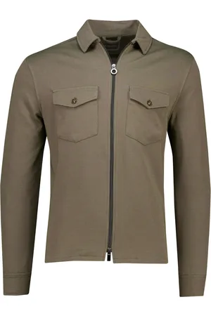 Blue Industry Overshirt met rits
