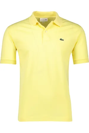 Lacoste Polo wijde fit effen katoen korte mouwen