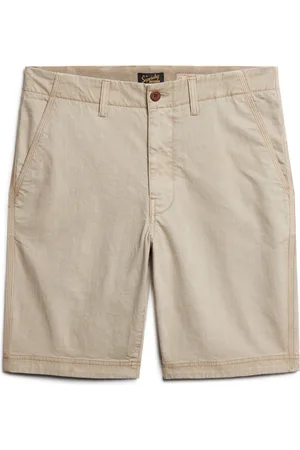 Superdry Bermuda effen katoen