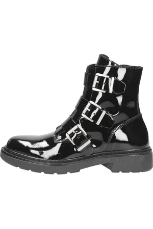 Sub55 Biker Boots Zwartlak