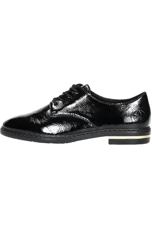 Rieker Veterschoenen Laag Zwartlak