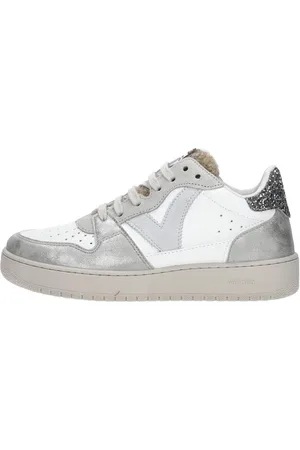 victoria Sneakers Laag Zilver