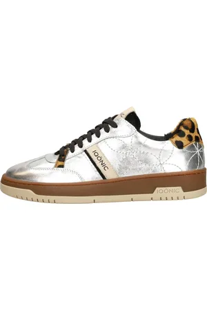 Iqônic Sneakers Laag Zilver