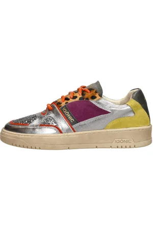 Iqônic Sneakers Laag Zilver