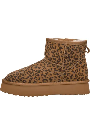 Shoecolate Enkellaarsjes Plat