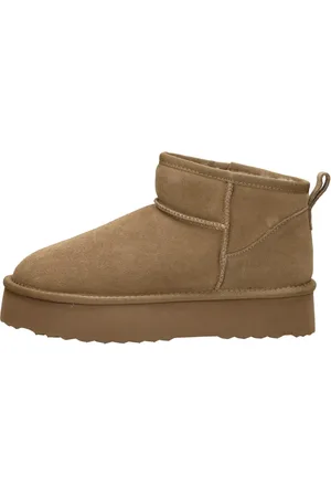 Shoecolate Enkellaarsjes Plat