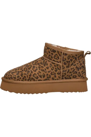 Shoecolate Enkellaarsjes Plat