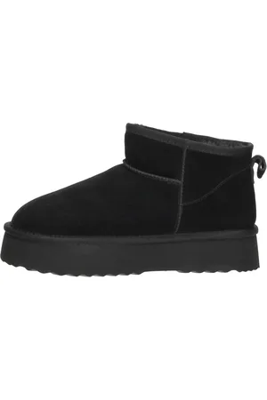 Shoecolate Enkellaarsjes Plat